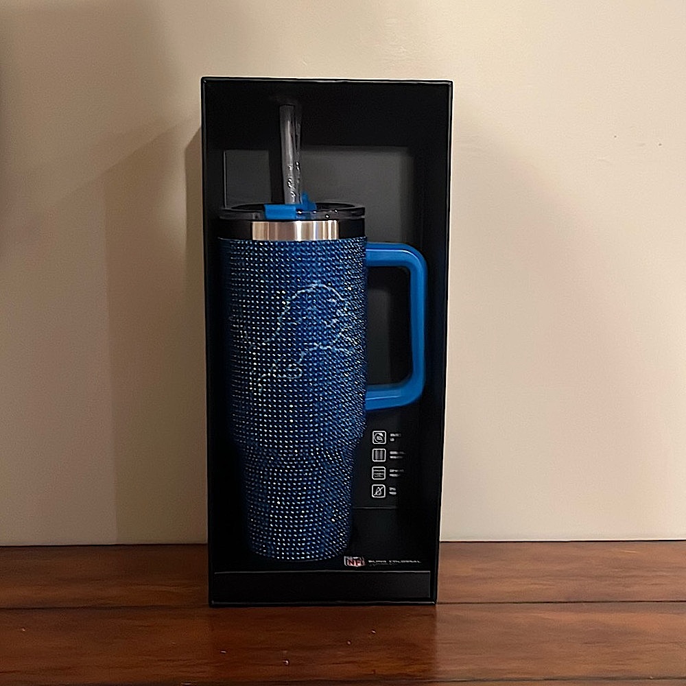 Detroit Lions NFL Bling Colossal Tumbler 46 oz